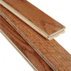 Laurel Gunstock Oak 3/4 in. Thick x 2-1/4 in. Wide x Varying Length Solid Hardwood Flooring (20 sq. ft. / case) by Bruce -CheapFANMATS || Bruce Store gunstock bruce solid hardwood cb924 66 1000