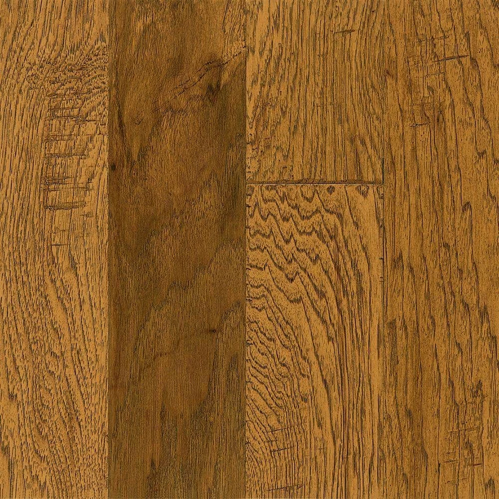 Hickory Honeycomb 3/8 in. T x 5 in. W x Varying Length Engineered Hardwood Flooring (25 sq. ft./case) by Bruce 1 Hickory Honeycomb 3/8 in. T x 5 in. W x Varying Length Engineered Hardwood Flooring (25 sq. ft./case) by Bruce