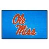 Ole Miss Rebels Light Blue 1.5 ft. x 2.5 ft. Starter Area Rug by FANMATS