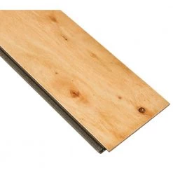 Hydropel Hickory Light Brown 7/16 in. T x 5 in. W x Varying Length Engineered Hardwood Flooring (22.6 sq. ft.) by Bruce -CheapFANMATS || Bruce Store light brown bruce engineered hardwood ehwr54l40hr 1d 1000