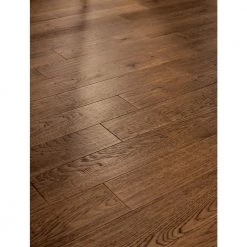 Hydropel Hickory Light Brown 7/16 in. T x 5 in. W x Varying Length Engineered Hardwood Flooring (22.6 sq. ft.) by Bruce -CheapFANMATS || Bruce Store light brown bruce engineered hardwood ehwr54l40hr 44 1000