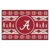 Alabama Crimson Tide Holiday Sweater Maroon 1.5 ft. x 2.5 ft. Starter Area Rug by FANMATS