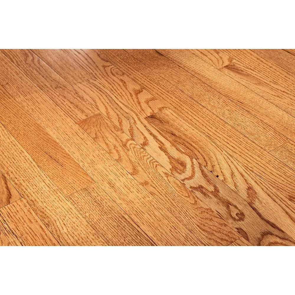 Plano Low Gloss Marsh Oak 3/4 in. Thick x 3-1/4 in. Wide x Varying Length Solid Hardwood Flooring (22 sq. ft./case) by Bruce 5 Plano Low Gloss Marsh Oak 3/4 in. Thick x 3-1/4 in. Wide x Varying Length Solid Hardwood Flooring (22 sq. ft./case) by Bruce - Image 5