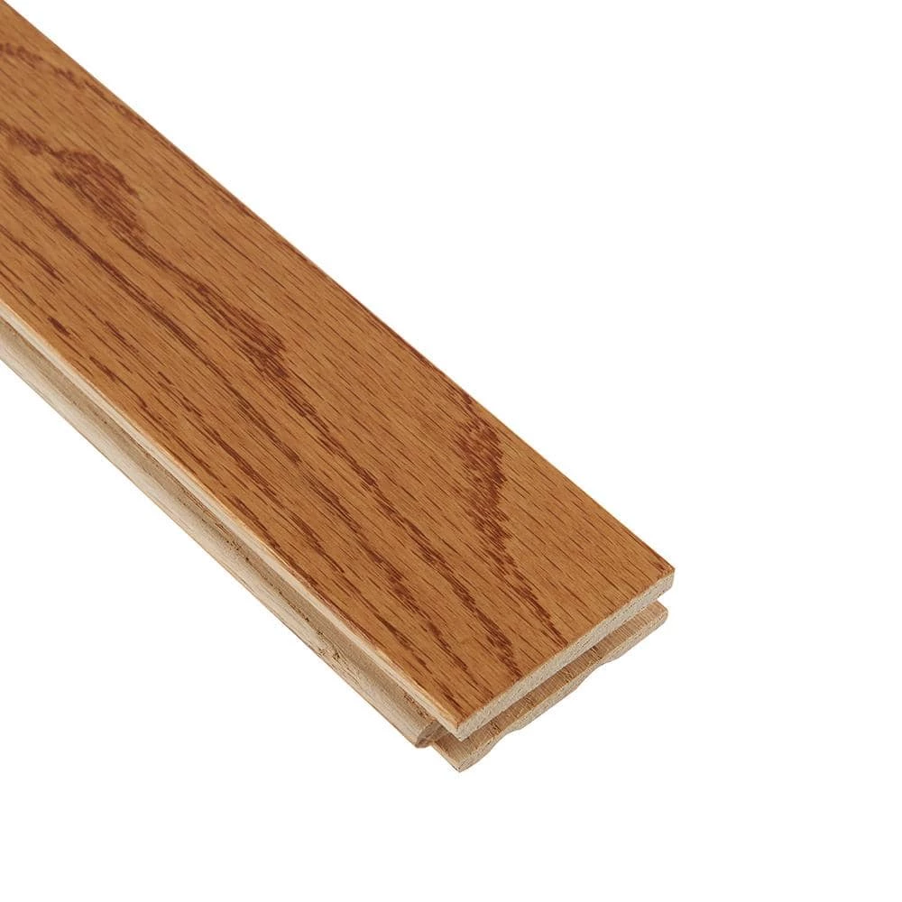 Plano Low Gloss Marsh Oak 3/4 in. Thick x 3-1/4 in. Wide x Varying Length Solid Hardwood Flooring (22 sq. ft./case) by Bruce 2 Plano Low Gloss Marsh Oak 3/4 in. Thick x 3-1/4 in. Wide x Varying Length Solid Hardwood Flooring (22 sq. ft./case) by Bruce - Image 2