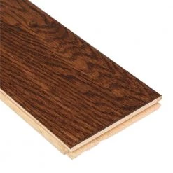 American Vintage Scraped Mocha 3/4 in. T x 5 in. W x Varying L Solid Hardwood Flooring (23.5 sq. ft. / case) by Bruce -CheapFANMATS || Bruce Store mocha bruce solid hardwood samv5mc 1d 1000