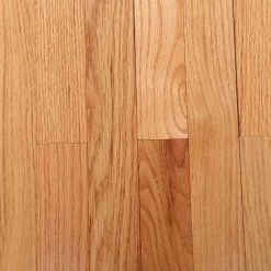 Natural Oak 3/4 in. Thick x 2-1/4 in. Wide x Varying Length Solid Hardwood Flooring (320 sq. ft. / pallet) by Bruce
