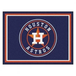 MLB Houston Astros Navy Blue 8 ft. x 10 ft. Indoor Area Rug by FANMATS