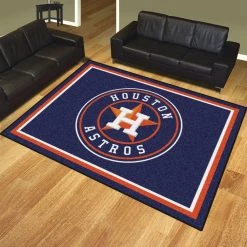 MLB Houston Astros Navy Blue 8 ft. x 10 ft. Indoor Area Rug by FANMATS -CheapFANMATS || Bruce Store navy blue fanmats sports rugs 17421 c3 1000