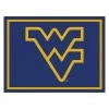 NCAA West Virginia University Navy Blue 8 ft. x 10 ft. Indoor Area Rug by FANMATS