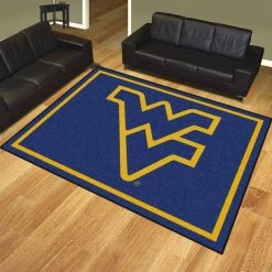 NCAA West Virginia University Navy Blue 8 ft. x 10 ft. Indoor Area Rug by FANMATS 7 NCAA West Virginia University Navy Blue 8 ft. x 10 ft. Indoor Area Rug by FANMATS -CheapFANMATS || Bruce Store navy blue fanmats sports rugs 17576 c3 1000