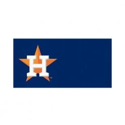 Houston Astros Blue Residential 18 in. x 18 Peel and Stick Carpet Tile (20 Tiles/Case) 45 sq. ft. by FANMATS