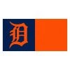 Detroit Tigers Blue Residential 18 in. x 18 Peel and Stick Carpet Tile (20 Tiles/Case) 45 sq. ft. by FANMATS