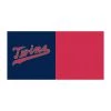 Minnesota Twins Blue Residential 18 in. x 18 Peel and Stick Carpet Tile (20 Tiles/Case) 45 sq. ft. by FANMATS