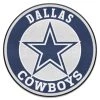 NFL Dallas Cowboys Navy 2 ft. Round Area Rug by FANMATS