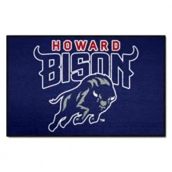 Howard Bison Navy 1.5 ft. x 2.5 ft. Starter Area Rug by FANMATS