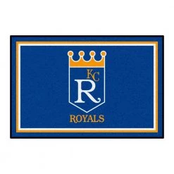 Kansas City Royals Orange 4 ft. x 6 ft. Plush Area Rug by FANMATS