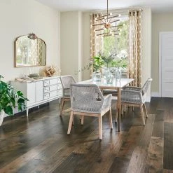 Time Honored Hickory Pewter 3/8 in. Tx 7-1/4 in. Wx Varying Length Engineered Click Hardwood Flooring(32.63 sq.ft./case) by Bruce -CheapFANMATS || Bruce Store pewter bruce engineered hardwood ehhd73l80h 31 1000