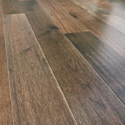 Time Honored Hickory Pewter 3/8 in. Tx 7-1/4 in. Wx Varying Length Engineered Click Hardwood Flooring(32.63 sq.ft./case) by Bruce -CheapFANMATS || Bruce Store pewter bruce engineered hardwood ehhd73l80h 4f 1000