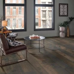 Time Honored Hickory Pewter 3/8 in. T x 7-1/4 in. W x Varying Length Engineered Hardwood Flooring (32.63 sq. ft./case) by Bruce -CheapFANMATS || Bruce Store pewter bruce engineered hardwood ehhd73l81h 31 1000