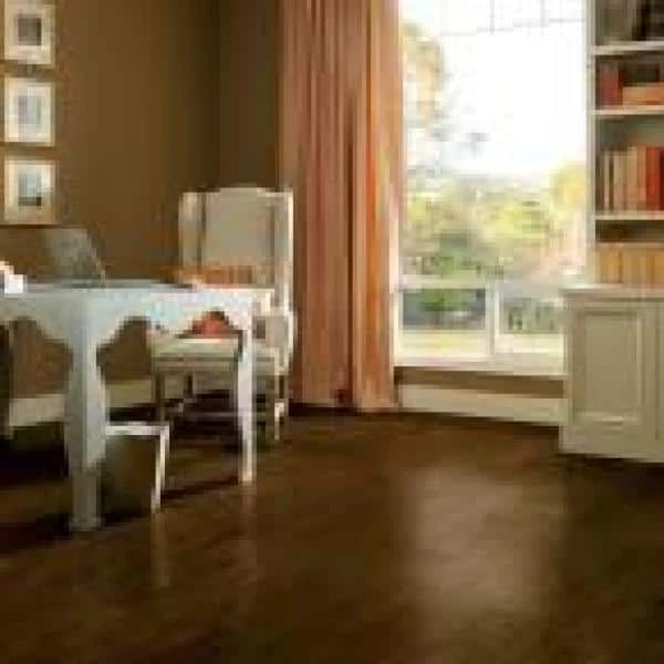 American Vintage Pioneer Oak 3/8 in. T x 5 in. W x Random L Engineered Scraped Hardwood Flooring (25 sq. ft./case) by Bruce 2 American Vintage Pioneer Oak 3/8 in. T x 5 in. W x Random L Engineered Scraped Hardwood Flooring (25 sq. ft./case) by Bruce - Image 2