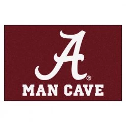 University of Alabama Red Man Cave 2 ft. x 3 ft. Area Rug by FANMATS