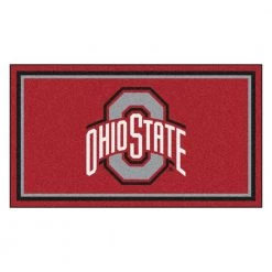 NCAA Ohio State University 3 ft. x 5 ft. Ultra Plush Area Rug by FANMATS