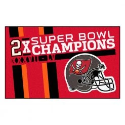 Tampa Bay Buccaneers Dynasty Red 5 ft. x 8 ft. Ulti-Mat Area Rug by FANMATS