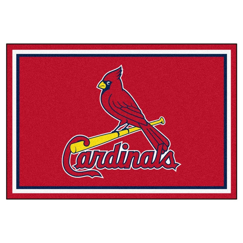St. Louis Cardinals 5 ft. x 8 ft. Area Rug by FANMATS 1 St. Louis Cardinals 5 ft. x 8 ft. Area Rug by FANMATS