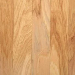 Hickory Rustic Natural 3/8 in. T x 3 in. W x Varying Length Engineered Hardwood Flooring (28 sq. ft./case) by Bruce