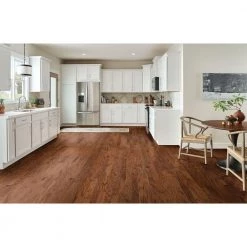 Oak Saddle 3/8 in. T x 3 in. W x Random Length Engineered Hardwood Flooring (31.5 sq. ft./case) by Bruce -CheapFANMATS || Bruce Store saddle bruce engineered hardwood eb527ee 4f 1000