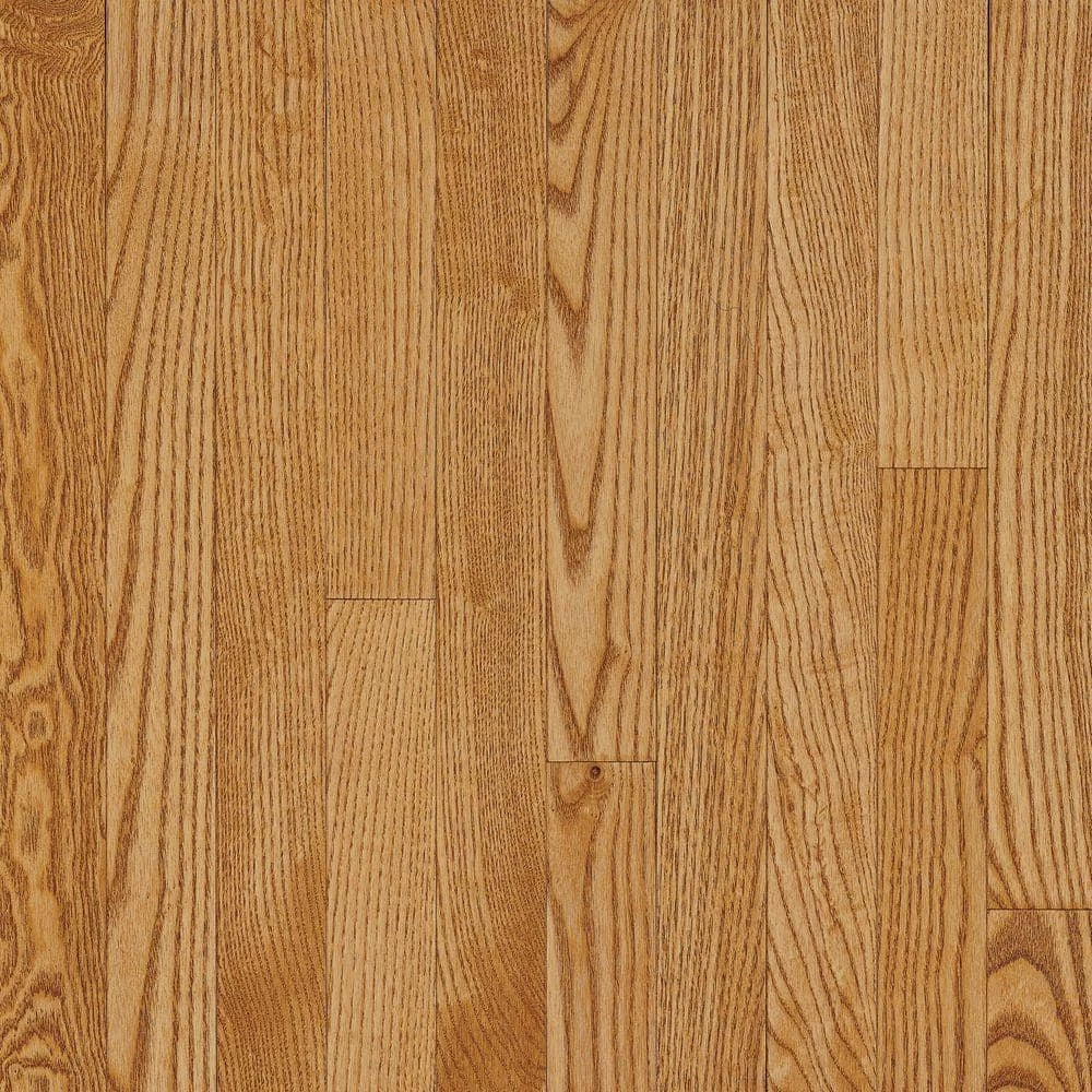 American Originals Spice Tan White Oak 3/4 in. T x 3-1/4 in. W x Varying L Solid Hardwood Flooring (22 sq. ft. /case) by Bruce 1 American Originals Spice Tan White Oak 3/4 in. T x 3-1/4 in. W x Varying L Solid Hardwood Flooring (22 sq. ft. /case) by Bruce