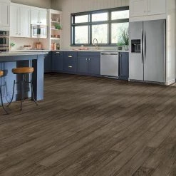 Hydropel Hickory Taupe 7/16 in. T x 5 in. W x Varying Length Engineered Hardwood Flooring (22.6 sq. ft.) by Bruce -CheapFANMATS || Bruce Store taupe bruce engineered hardwood ehwr54l80wr 31 1000