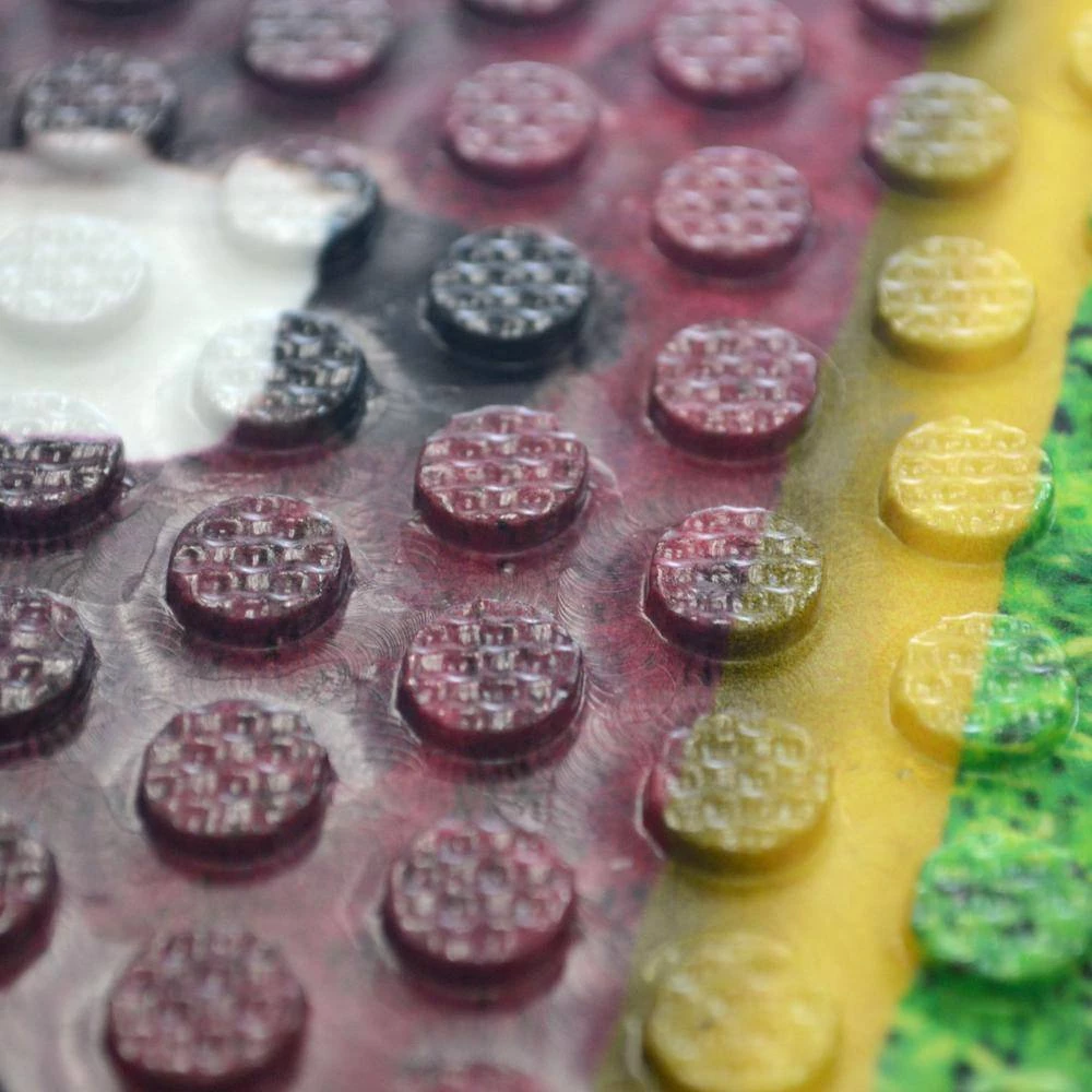 NFL - Kansas City Chiefs 19 in. x 30 in. Outdoor Camo Scraper Mat Door Mat by FANMATS 3 NFL - Kansas City Chiefs 19 in. x 30 in. Outdoor Camo Scraper Mat Door Mat by FANMATS - Image 3