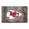 NFL - Kansas City Chiefs 19 in. x 30 in. Outdoor Camo Scraper Mat Door Mat by FANMATS
