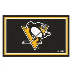 Pittsburgh Penguins 4 ft. x 6 ft. Area Rug by FANMATS