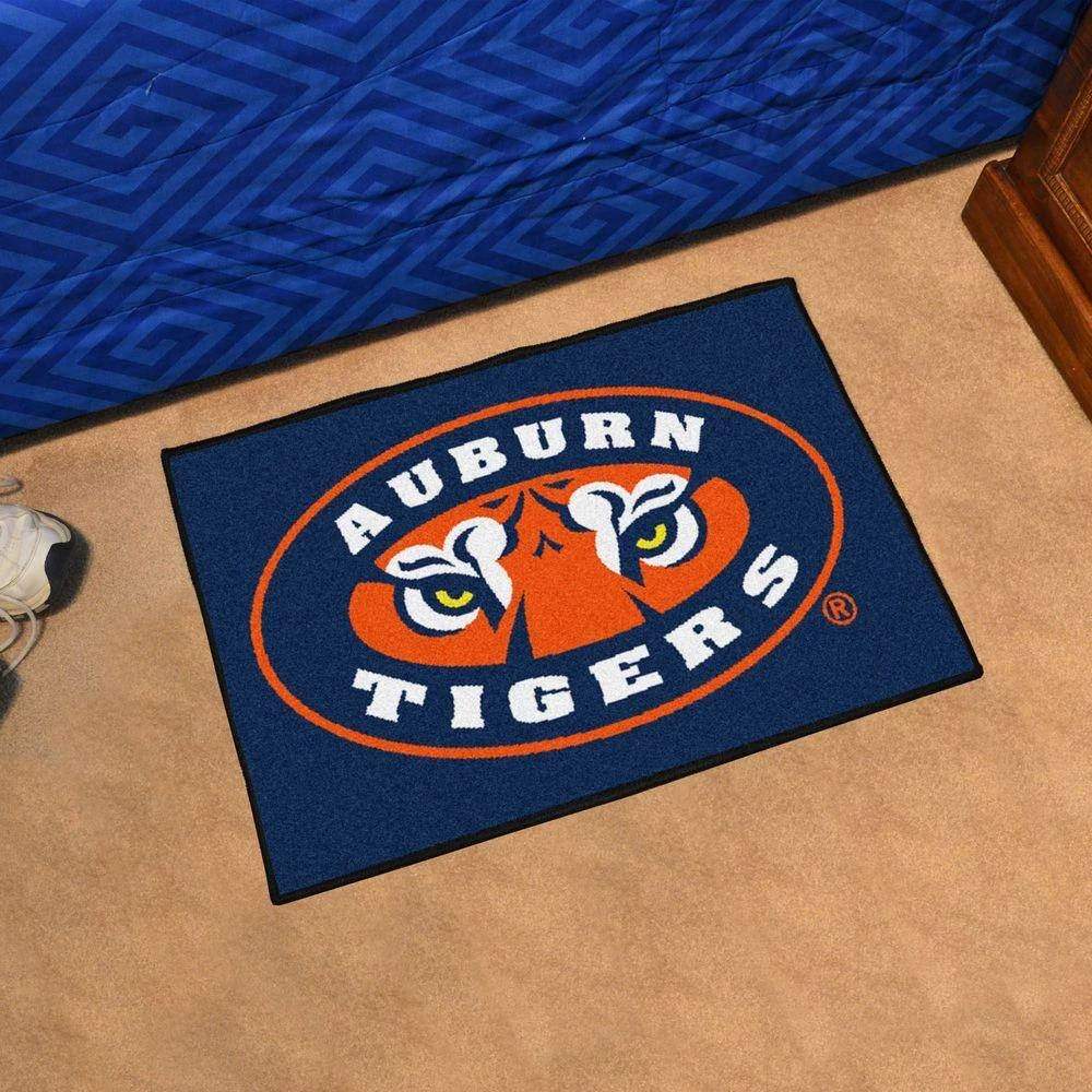 NCAA Auburn University Blue 2 ft. x 3 ft. Area Rug by FANMATS 2 NCAA Auburn University Blue 2 ft. x 3 ft. Area Rug by FANMATS - Image 2