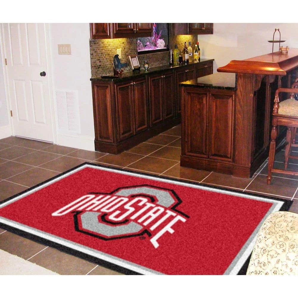 Ohio State University 5 ft. x 8 ft. Area Rug by FANMATS 2 Ohio State University 5 ft. x 8 ft. Area Rug by FANMATS - Image 2