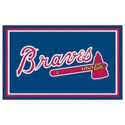 Atlanta Braves 4 ft. x 6 ft. Area Rug by FANMATS