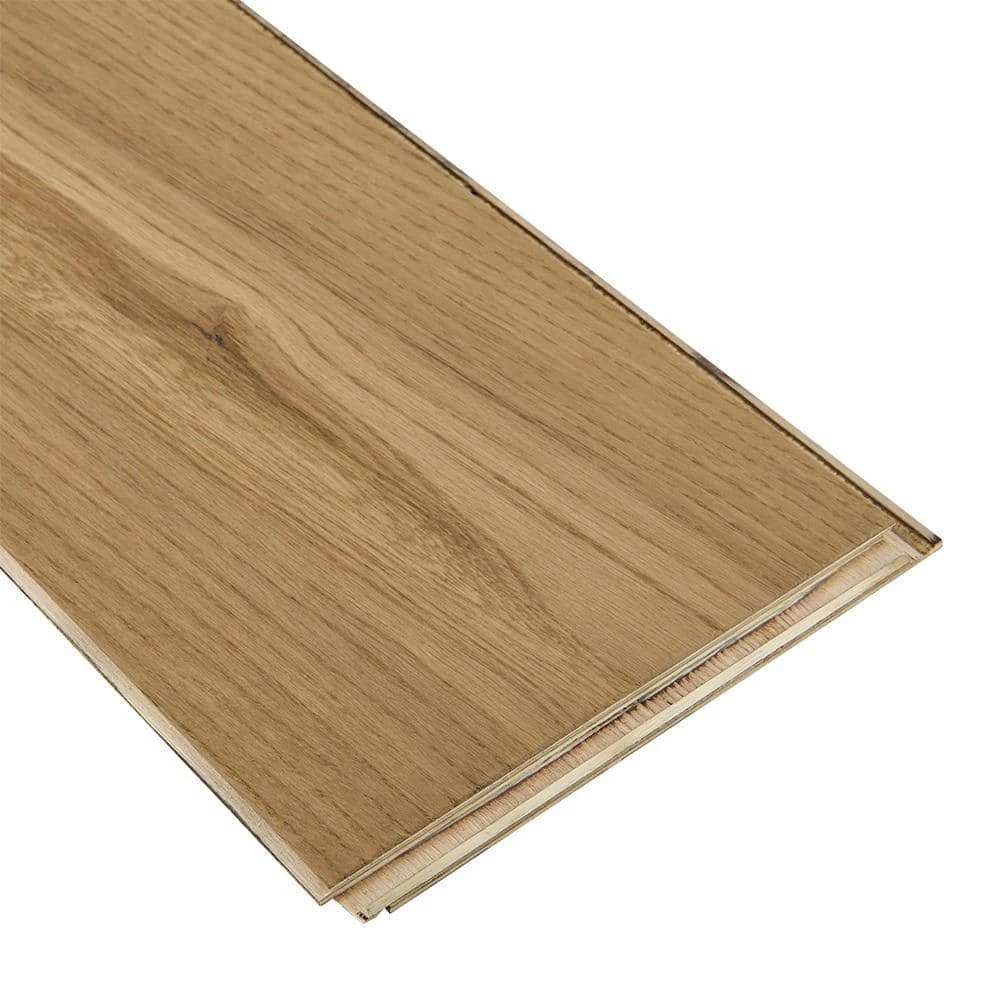 Time Honored Oak Tinted Natural 3/8 in. T x 7-1/4 in. W x Vary Length Engineered Hardwood Flooring (32.63sq.ft./case) by Bruce 2 Time Honored Oak Tinted Natural 3/8 in. T x 7-1/4 in. W x Vary Length Engineered Hardwood Flooring (32.63sq.ft./case) by Bruce - Image 2